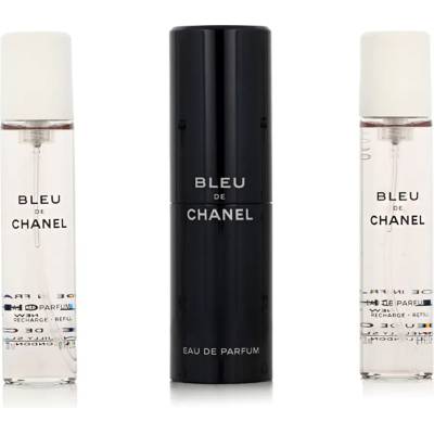 CHANEL Bleu de Chanel Eau de Parfum за мъже Впръскване със завъртане 3x20 ml