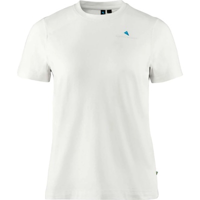 Klättermusen Дамска тениска Klättermusen Women's Root Logo S/S Tee T-shirt - Snow (916-6430-0314)