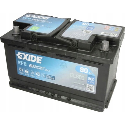 Exide Start-Stop EFB 12V 80Ah 720A EL800
