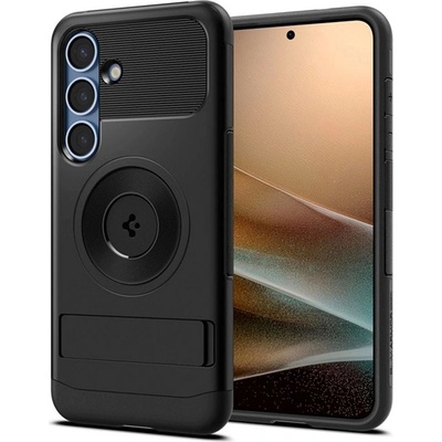Spigen Samsung S25 Plus SPIGEN SLIM ARMOR MAG силиконов протектор за телефон, пластмасов заден капак, MagSafe, черен ACS08915 (ACS08915)