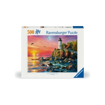 Ravensburger Leuchtturm am Abend 500 dílků