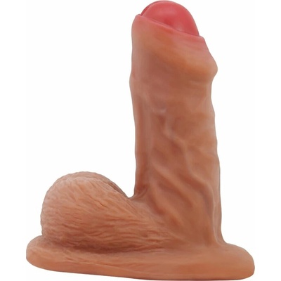 Pretty love warnell ultra realistic and elastic dildo 9.5 cm mulato