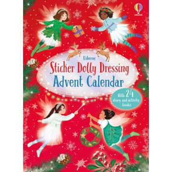 Usborne Publishing Ltd Sticker Dolly Dressing Advent Calendar | Zanna Davidson, Addy Rivera Sonda, Antonia Miller, Heather Burns, Kat Uno, Katie Wood, Sylwia Filipczak