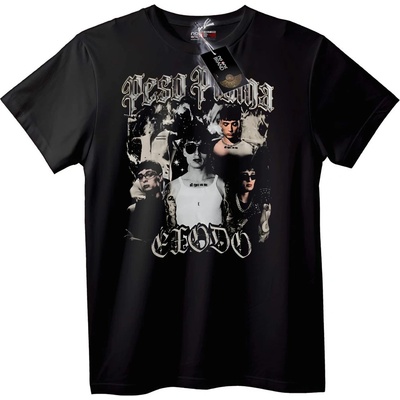 NOONEBRAND Тениска Peso Pluma CÉFODO - 4XL, Black