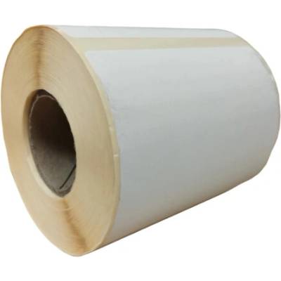Termo Etiketa 100 mm x 70 mm, Thermo eco, Oranžová, Dutinka 40 mm, 1000 ks/kotúč, Permanentné lepidlo