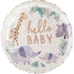 Anagram Фолиен балон "Soft Jungle Baby (4492401)