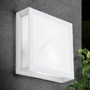Orion - Външно осветително тяло HENRY 2xE27/15W/230V 26x26 см IP44 бяло (OR0344)