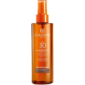 Collistar Special Perfect Tan Supertanning Moisturizing Dry Oil олио за загар spf 30 за жени 200 мл