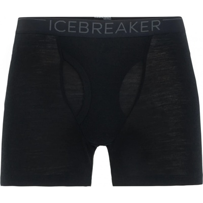 Icebreaker Мъжко мериносово термобельо Icebreaker 175 Everyday Boxers Briefs - Black (014-1104-0111)