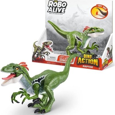 Zuru Robo Alive Dino Action interaktivní figurka Raptor