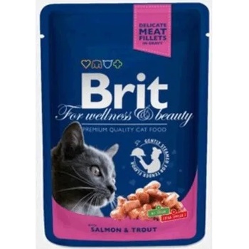 Image 1 of Brit Premium salmon & trout 100 g