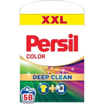 Persil Prací prášek Deep Clean Color 3,48 kg 58 PD