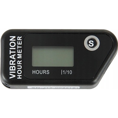 Bezdrátový měřič motohodin, vibrační, resetovatelný, voděodolný 70021 | Zboží Auto