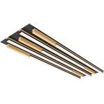 WOFI 9031-506L - LED Димируем плафон PALERMO LED/57W/230V дърво (W4024)