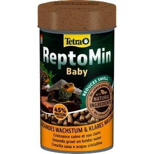 Tetra ReptoMin Baby - Хранителна, балансирана, първокласна храна за бебета водни костенурки - 100 мл
