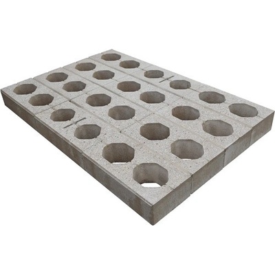 Plotová tvarovka Metropol Uni 40 x 20 x 10 cm granito