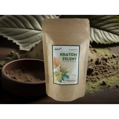 Plant is Zelený Kratom Borneo 100 g