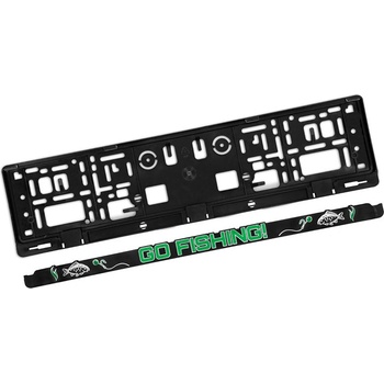 3D držák SPZ Delphin GoFishing! 2ks