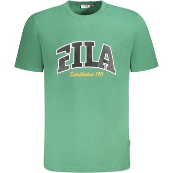 Fila Тениска с къс ръкав за мъже fila, Размер xl, Цвят Зелен (fam0882_ve60084)