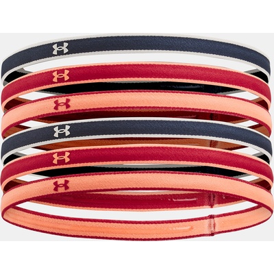 Under Armour UA Mini Headbands 6pk-GRY Šedá