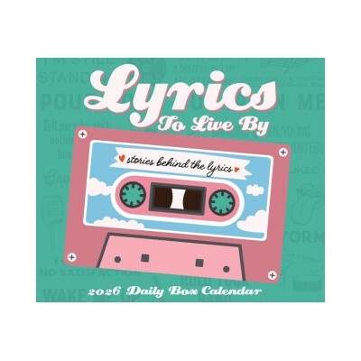 Lyrics to Live by 5.4 X 6.2 Box 2026