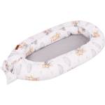 Sensillo Бебешко гнездо Sensillo - Мече, сиво, 80 х 45 cm (SILLO-229001)