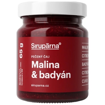 Sirupárna Domácí Pečený Čaj Malina & Badyán 65 g