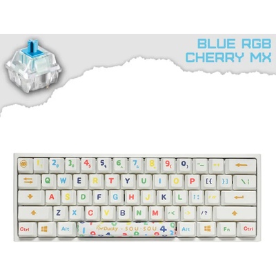 Ducky One 2 Mini RGB MX Blue (DKON2061ST-CUSPHWWTS2)