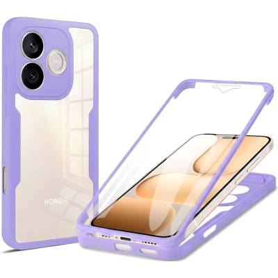 Techsuit Калъф за Honor 600 Lite - ColorVerse 360 Series + протектор - Techsuit - Лилав