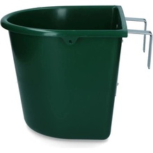 Krmný žlab 15 l s háky zelený