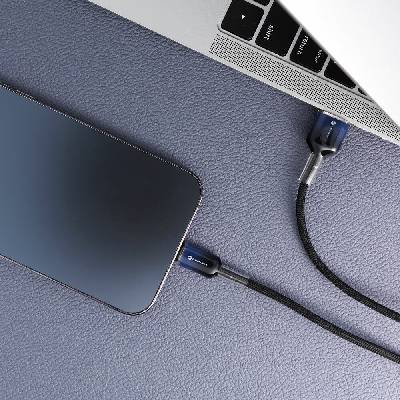 Forcell C353 USB A to Lightning 2,4A 12W Gradient 1m černý