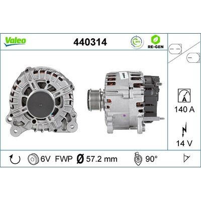 Alternátor VALEO 440314