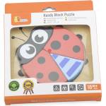 Viga Toys Дървен пъзел Viga Toys - Калинка, 4 части (50168) - ozone