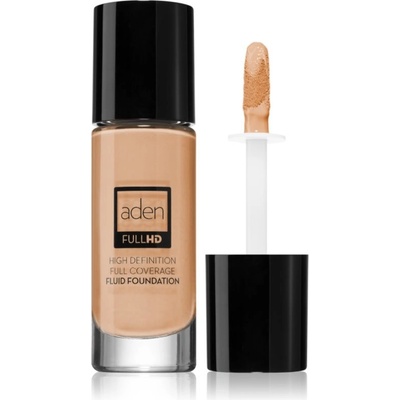 Aden Cosmetics Full HD Fluid Foundation dlhotrvajúci tekutý make-up 02 Ivory 20 ml
