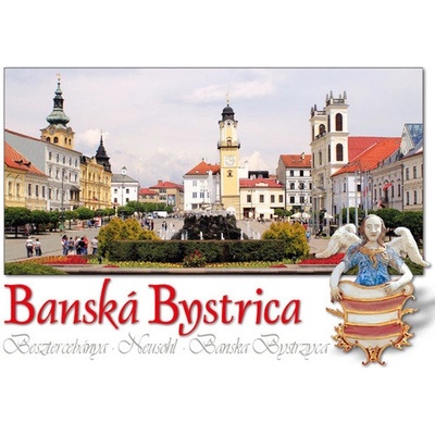 (LE) Leporelo 10 pohľadníc Banská Bystrica