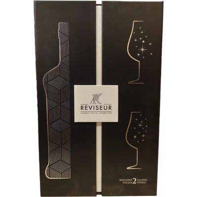 Reviseur VS Single Estate Cognac 40% 0,7 l (dárkové balení 2 sklenice)