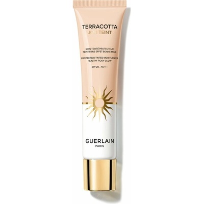 GUERLAIN Terracotta Joli Teint Protecting Tinted Moisturizer rozjasňujúci make-up pre prirodzený vzhľad SPF20 00 Rosy 30 ml