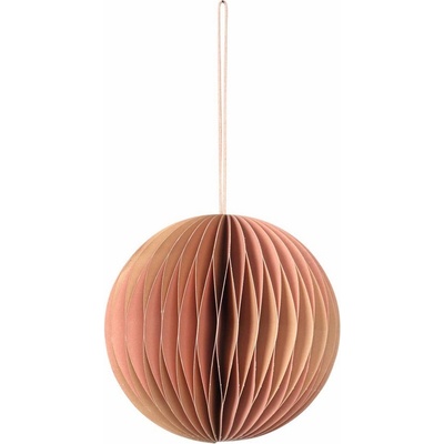 Broste Vánoční ozdoba BALL růžová P.9 cm