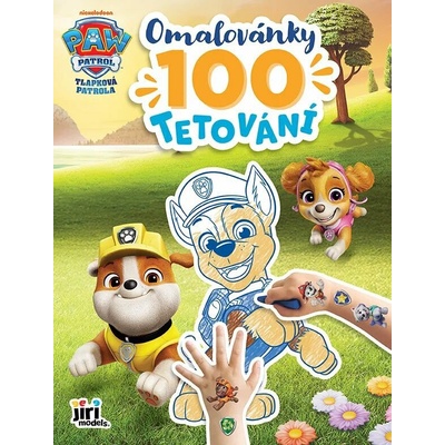 Jiří Models Omalovánky a 100 tetování Tlapková patrola