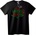 NOONEBRAND Коледна тениска Братът на Санта - 7XL, Black