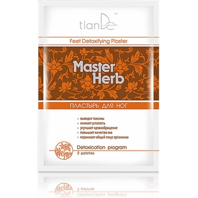 tianDe Detoxikačná náplasť na nohy 2 ks