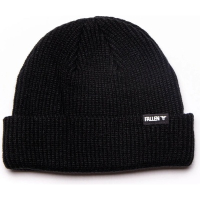 Fallen BLANK BEANIE BLACK/WHITE