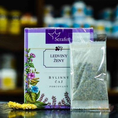 Serafin byliny Ledviny ženy bylinný čaj porcovaný 250 ml