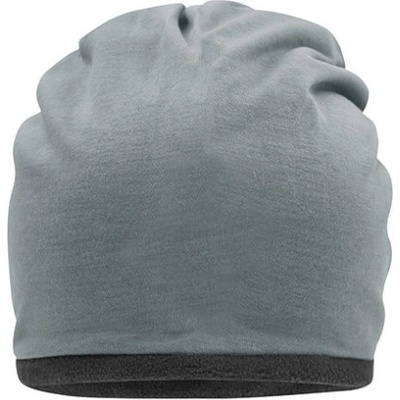 Myrtle Beach Fleecová čepice MB7131 Grey Heather