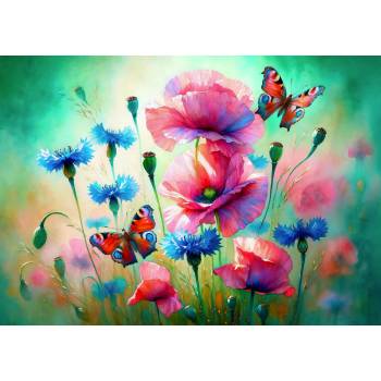 Enjoy - Puzzle Butterfly Garden - 1 000 piese
