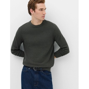 Marks & Spencer Текстуриран поло от чист памук Marks & Spencer зелена Marks & Spencer | Zelen | МЪЖЕ | S REG