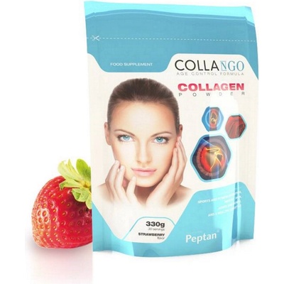 Collango Collagen hydrolyzovaný kolagen s Vitamínem C a se zinkem citron 330 g