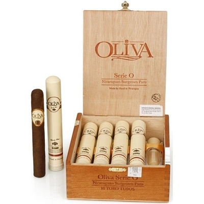 Oliva Serie O Toro Alu Tuba krabička 10 ks