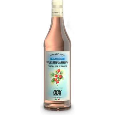 ODK sirup Wild strawberry bez cukru 0,75 l