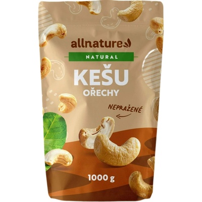 ALLNATURE Prírodné orechy KEŠU JADRÁ 1000 g